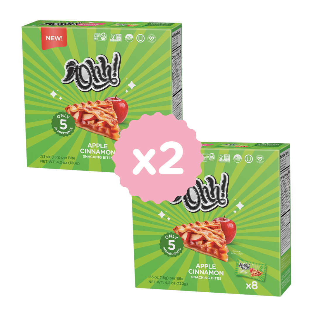 2 Pack Apple Pie Snacking Bites