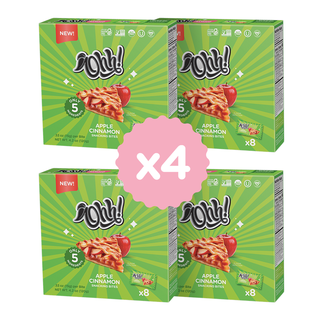 4 Pack Apple Pie Snacking Bites