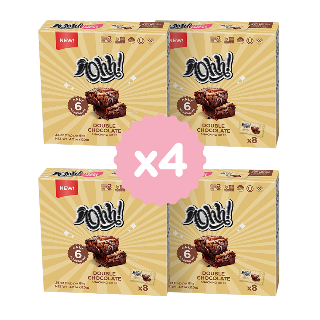 4 Pack Double Chocolate Snacking Bites